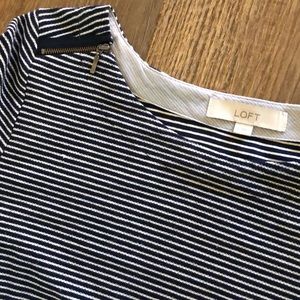 LOFT Dresses - Navy and white striped Loft dress LOFT Dresses - Navy and white striped Loft dress
